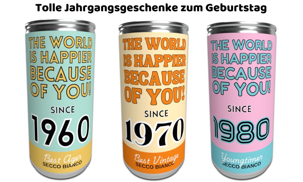 Jahrgangsgeschenke