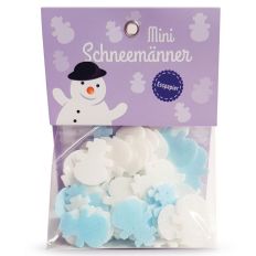 Esspapier MINI SCHNEEMÄNNER