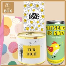 Geschenkbox BLUMENERSATZ # 2