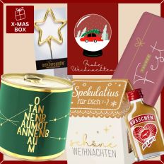 Geschenkbox X-Mas FROHE WEIHNACHTEN - Schneekugel # 3