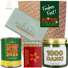 Geschenktüte FROHES FEST SUPER TEAM # 9