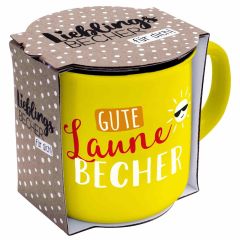 Becher GUTE LAUNE BECHER - Sonnenbrille