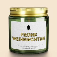 Duftkerze FROHE WEIHNACHTEN!