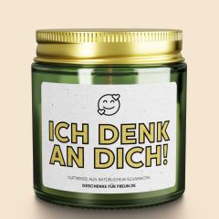 Duftkerze ICH DENK AN DICH!