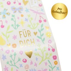 Fruchtgummi Herzen FÜR DICH - Blumen NEW!