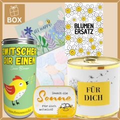 Geschenkbox BLUMENERSATZ # 1