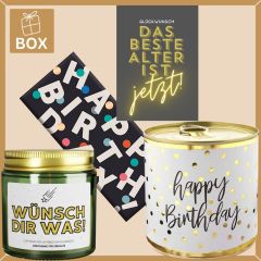 Geschenkbox DAS BESTE ALTER IST JETZT! # 1