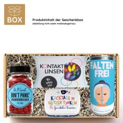 Geschenkbox Überlebenspaket zum 50. Geburtstag SURVIVAL KIT # 4