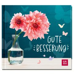 Geschenkbuch GUTE BESSERUNG - Blumenvase