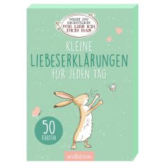 50 Karten KLEINE LIEBESERKLÄRUNGEN FÜR JEDEN TAG