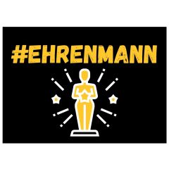 Geschenktüte #EHRENMANN - zum Befüllen