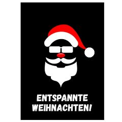 Geschenktüte X-MAS ICON - ENTSPANNTE WEIHNACHTEN! - zum Befüllen