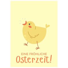 Geschenktüte EINE FRÖHLICHE OSTERZEIT! - zum Befüllen