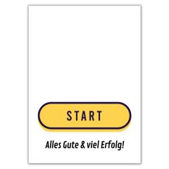 Geschenktüte START-BUTTON - zum Befüllen