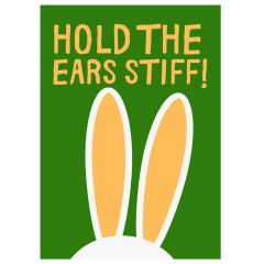 Geschenktüte HOLD THE EARS STIFF! - zum Befüllen