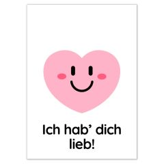 Geschenktüte ICH HAB' DICH LIEB! - zum Befüllen