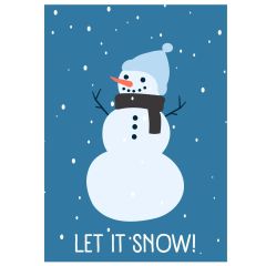 Geschenktüte LET IT SNOW! - zum Befüllen