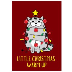 Geschenktüte LITTLE CHRISTMAS WARM UP - zum Befüllen