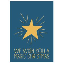 Geschenktüte WE WISH YOU A MAGIC CHRISTMAS - zum Befüllen