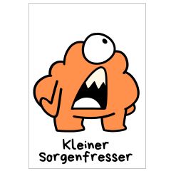 Geschenktüte KLEINER SORGENFRESSER - zum Befüllen