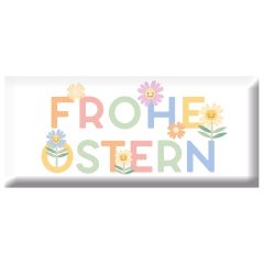 Schokolade 30g FROHE OSTERN - Blumen