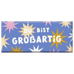 Schokolade 30g DU BIST GROSSARTIG!