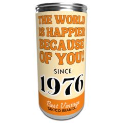 Secco Bianco HAPPIER SINCE 1976