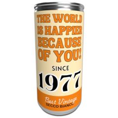 Secco Bianco HAPPIER SINCE 1977