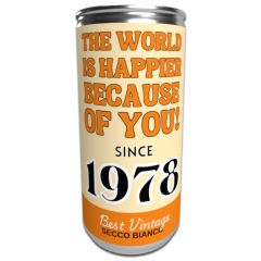 Secco Bianco HAPPIER SINCE 1978