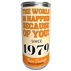 Secco Bianco HAPPIER SINCE 1979