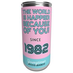 Secco Bianco HAPPIER SINCE 1982