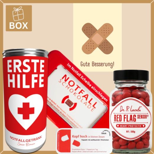 Geschenkbox GUTE BESSERUNG! # 2