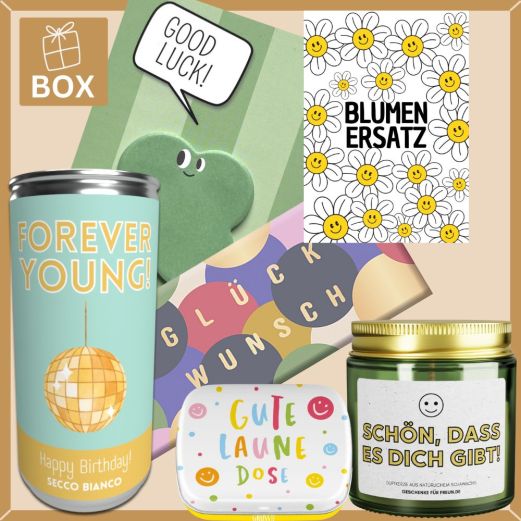 Geschenkbox BLUMENERSATZ # 3