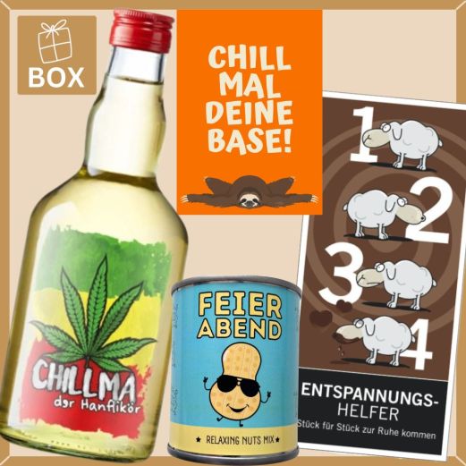 Geschenkbox CHILL MAL DEINE BASE! # 2