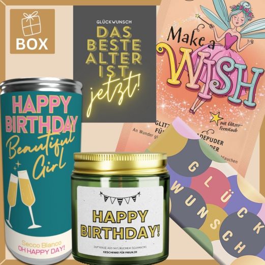 Geschenkbox DAS BESTE ALTER IST JETZT! # 5