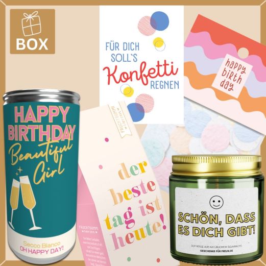 Geschenkbox FÜR DICH SOLL`S KONFETTI REGNEN! # 4