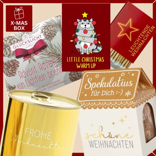 Geschenkbox X-Mas LITTLE CHRISTMAS WARM UP! # 1