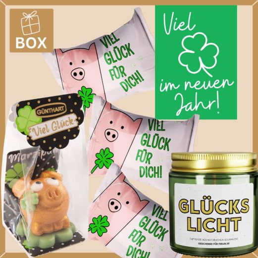 Geschenkbox VIEL GLÜCK IM NEUEN JAHR! # 1