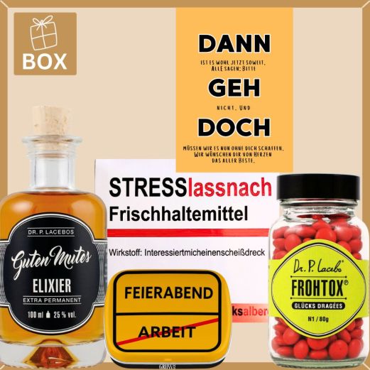 Geschenkbox DANN GEH DOCH # 2