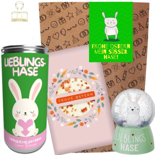 Geschenktüte FROHE OSTERN MEIN SÜSSER HASE # 10