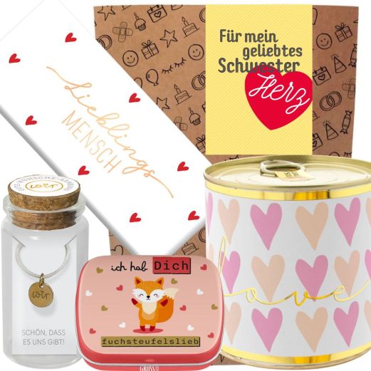 Geschenktüte FÜR MEIN SCHWESTERHERZ # 3