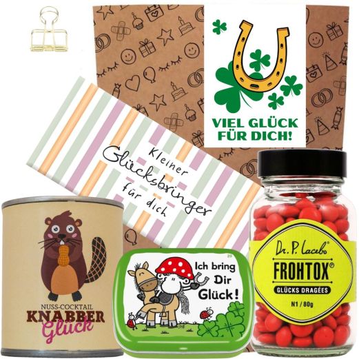 Geschenktüte VIEL GLÜCK FÜR DICH! # 1