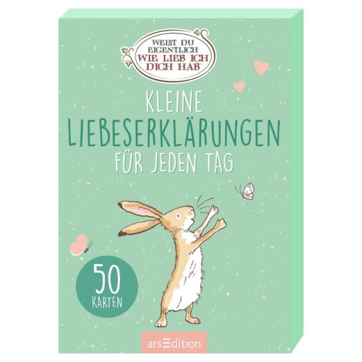 50 Karten KLEINE LIEBESERKLÄRUNGEN FÜR JEDEN TAG