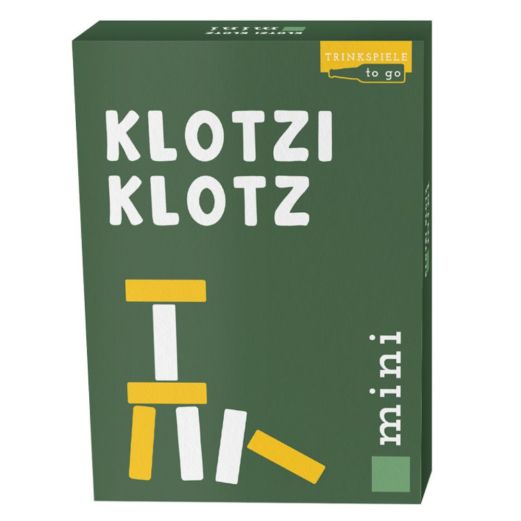 Mini Trinkspiel KLOTZI KLOTZ