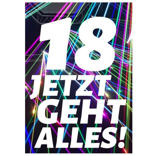 Minicard 18 JETZT GEHT ALLES!