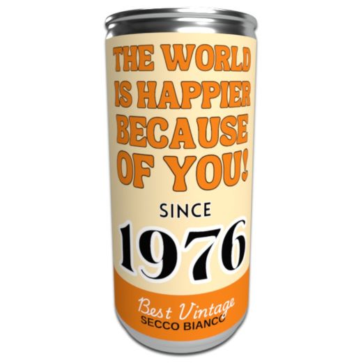 Secco Bianco HAPPIER SINCE 1976