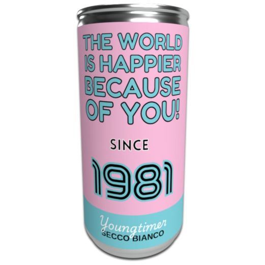 Secco Bianco HAPPIER SINCE 1981