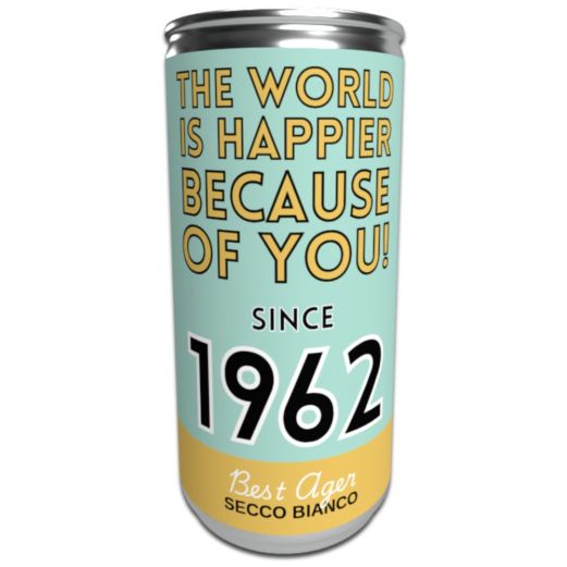 Secco Bianco HAPPIER SINCE 1962