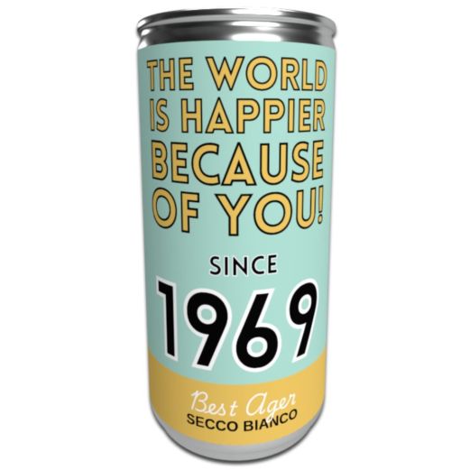 Secco Bianco HAPPIER SINCE 1969