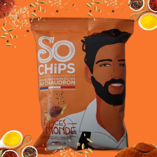 Kartoffelchips WORLD SPICE - SO CHIPS